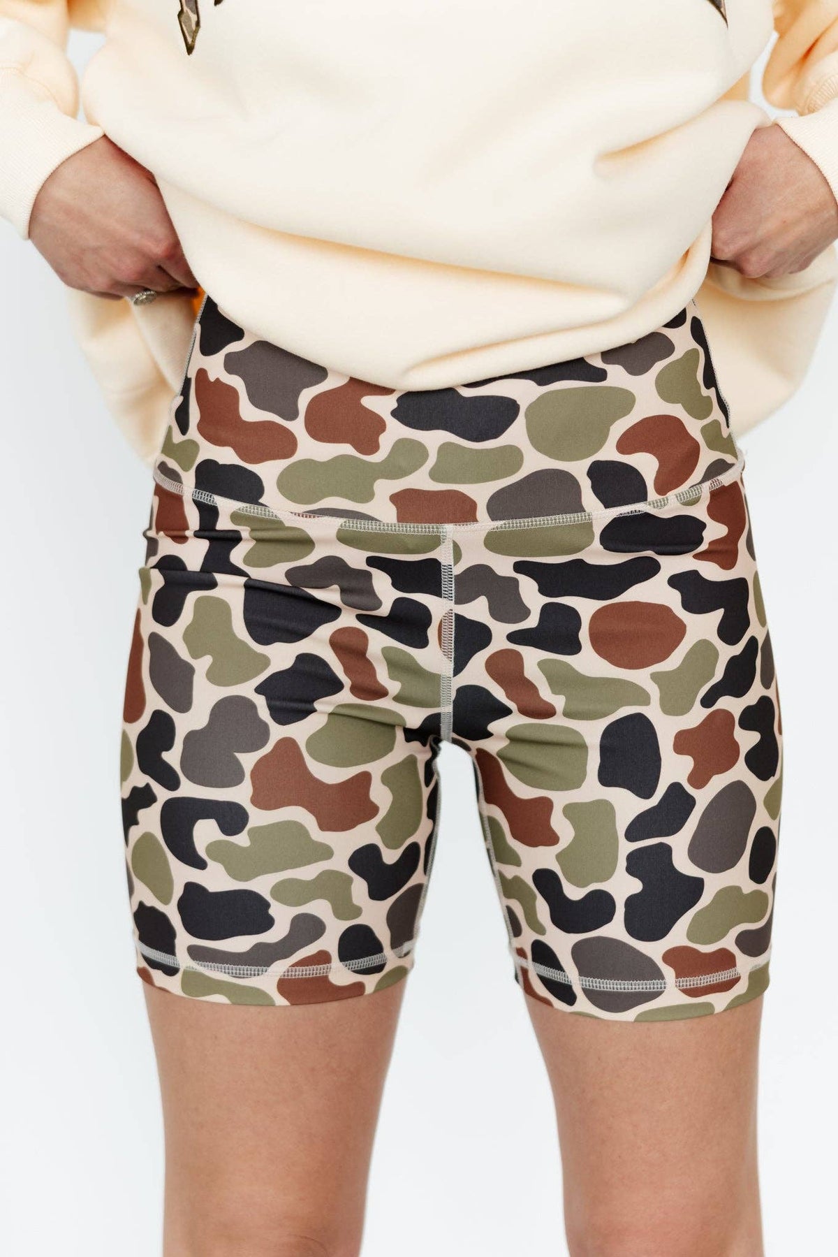 CAMO BIKE SHORT
