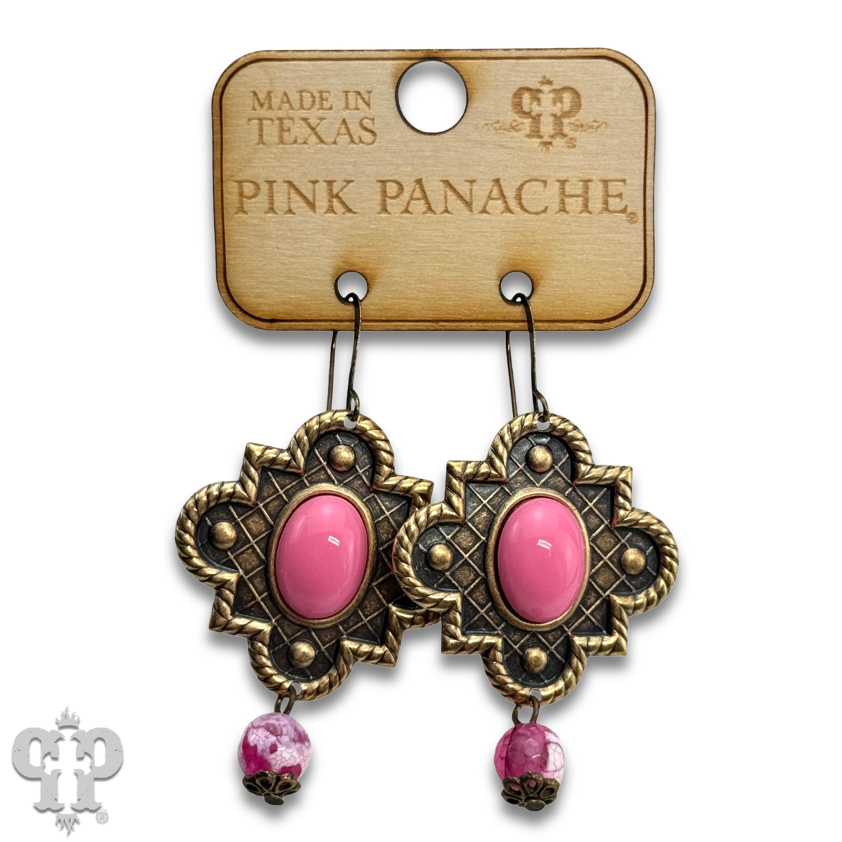 Art deco dangle chandelier earring