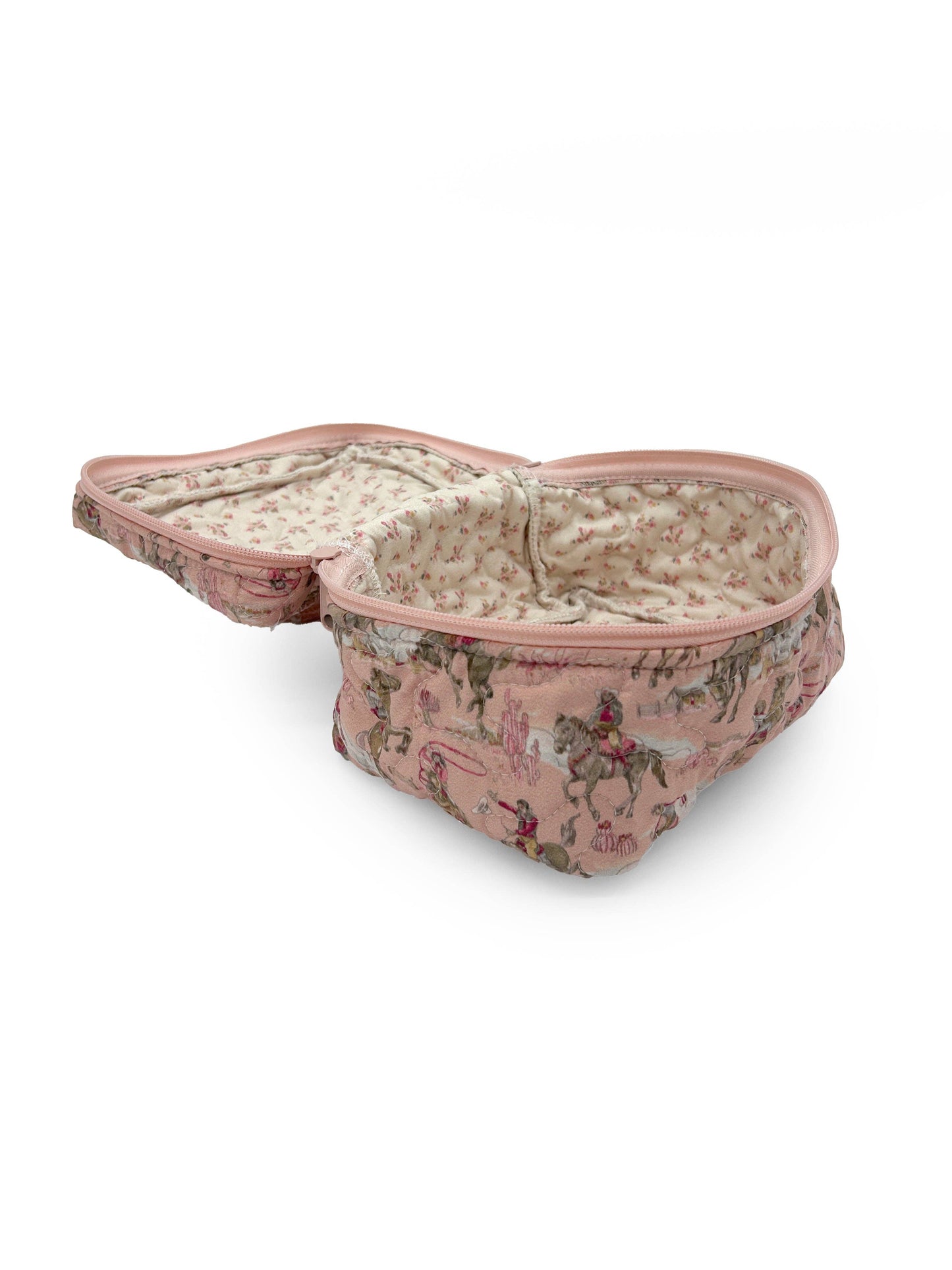 Birdie Rose Quilted Travel Case