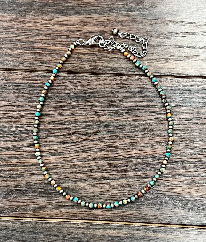 Sevierville 15" Western Gemstone Necklace